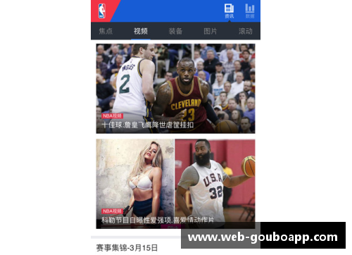 狗博官方APP下载全面解析NBA网络直播：赛事精彩回顾、球员数据分析及赛后讨论 - 副本