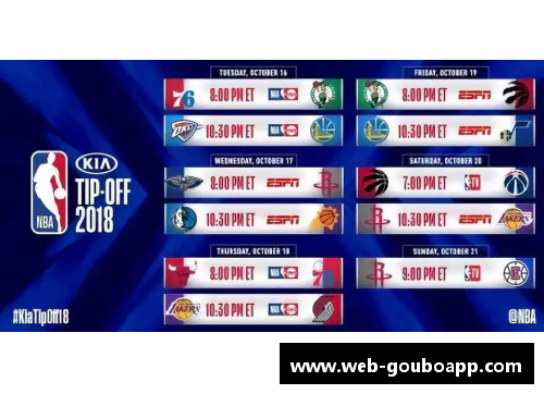 狗博官方APP下载NBA赛季揭幕战：几号开赛时间、对阵及赛程安排全揭秘 - 副本